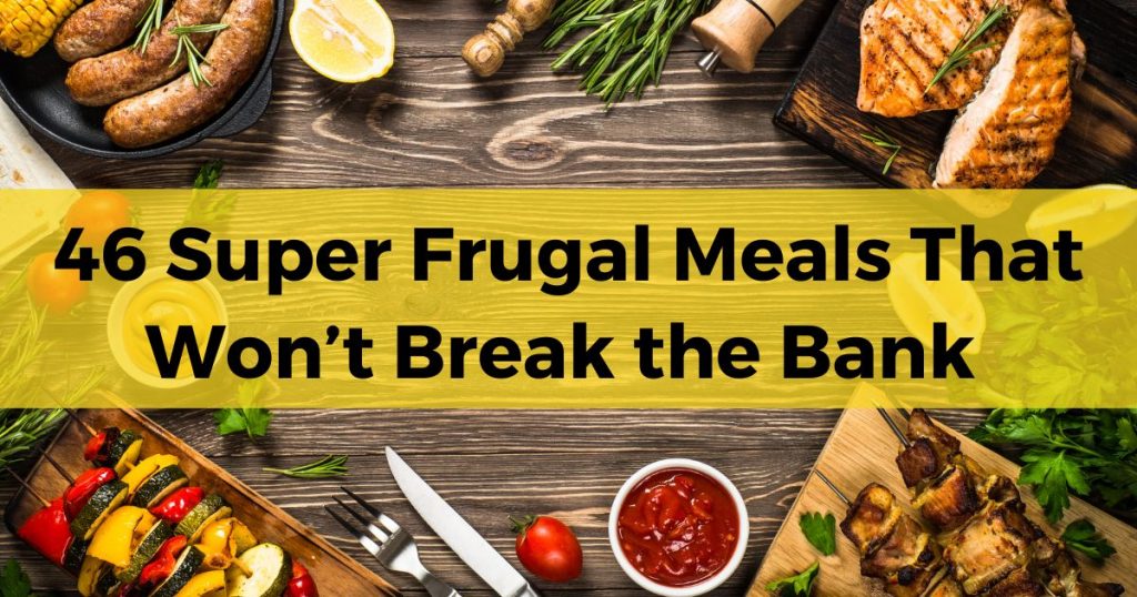 super frugal meals