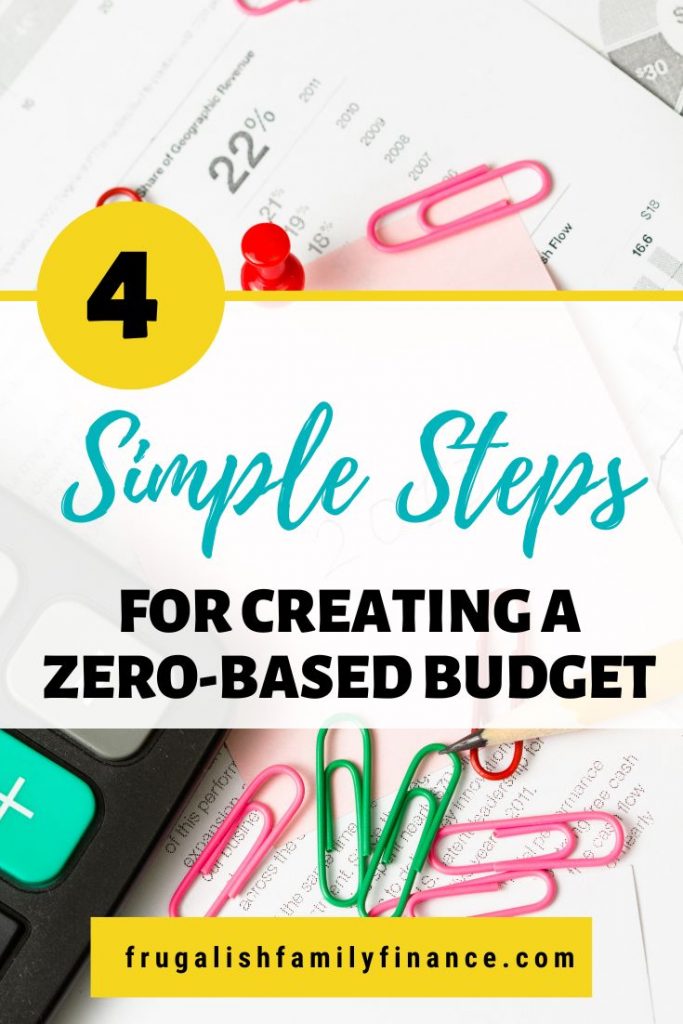 how to create a zero-based budget