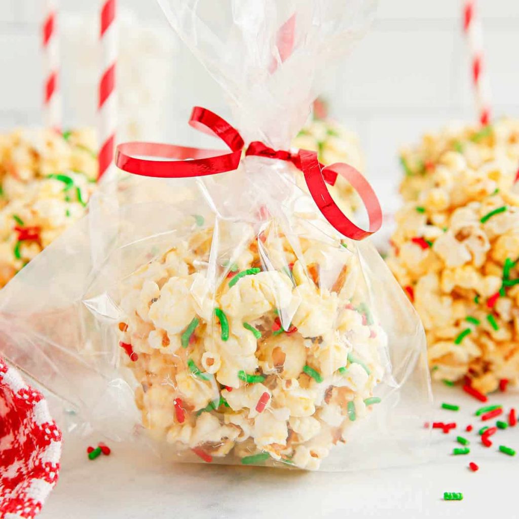 Christmas Popcorn Balls Recipe